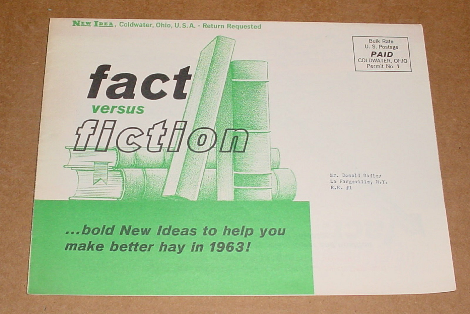 New Idea Mailer Brochure