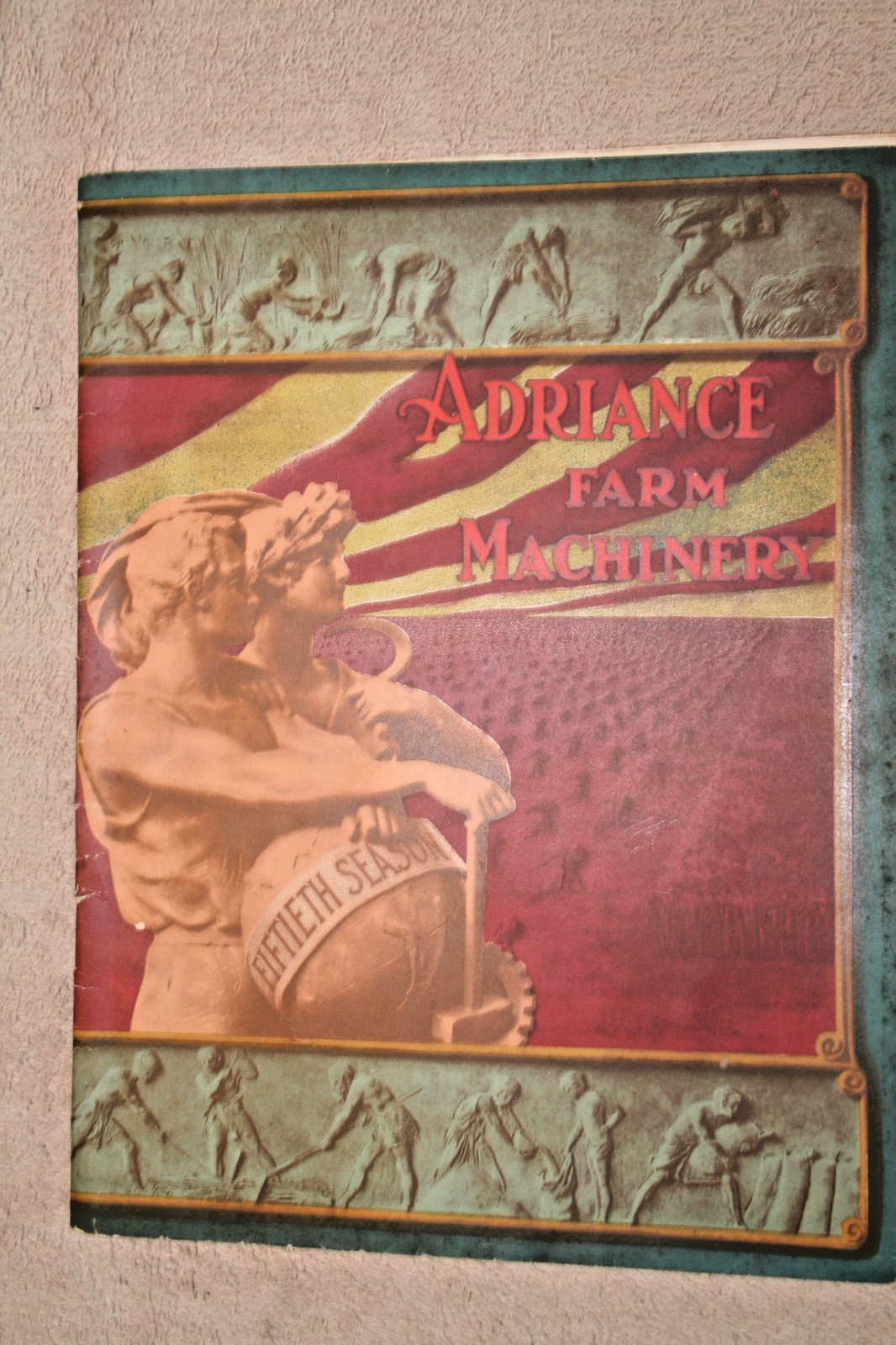 ADRRIANCE FARM MACHINERY 1880