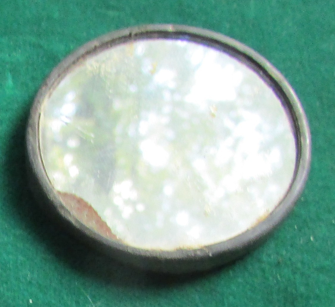 C AULTMAN & Co BUCKEYE Harvesting & STEAM THRESHING Machines pocket mirror OHIO