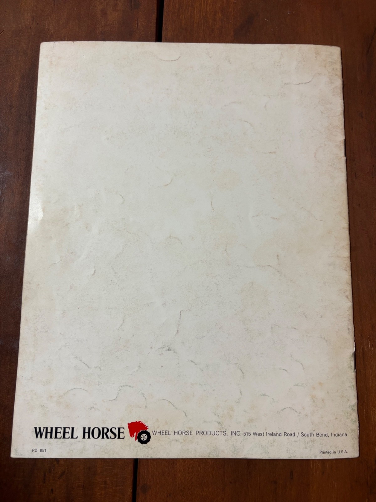 Vintage Wheel Horse Garden Tractor Sales Brochure Raider Charger Commando Ranger
