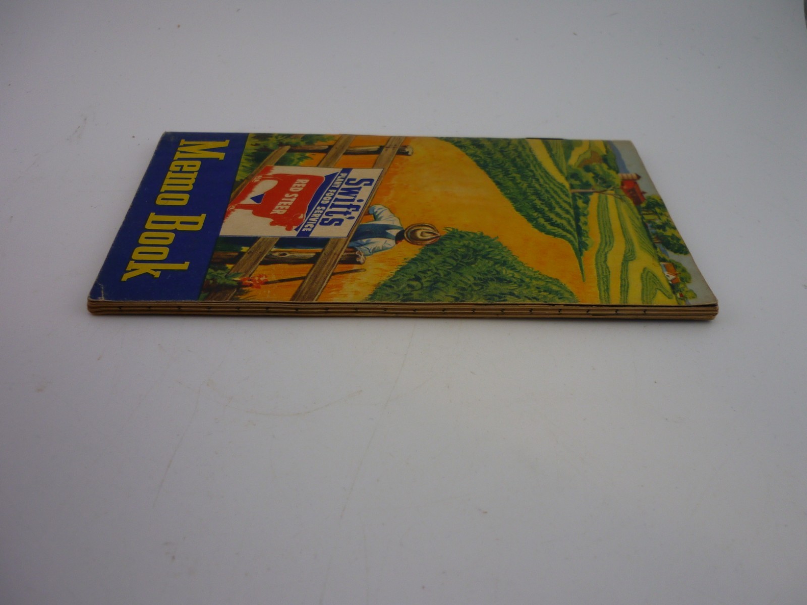 1955 Swift&rsquo;s Red Steer Memo Book Farm Advertising Fertilizer Calendar