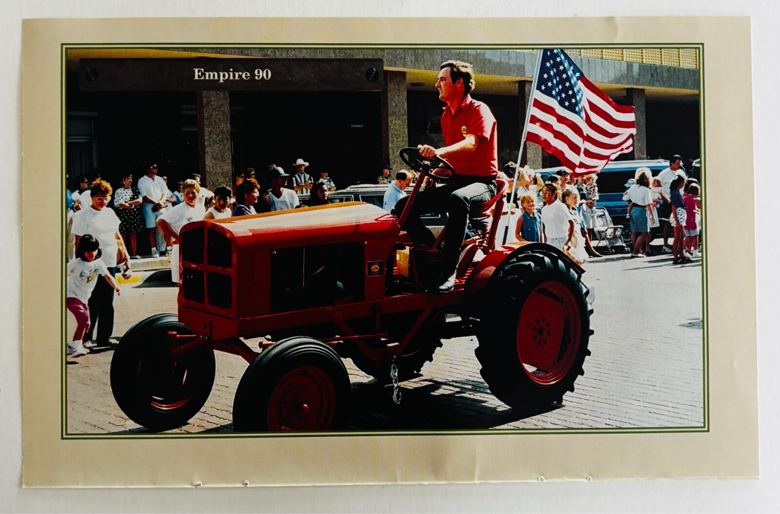 1947 Empire 90 Antique Tractor 1970-80s Book Print Agriculture Farming C80B