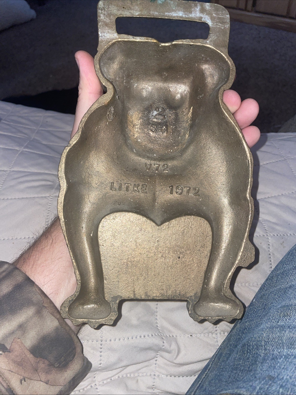 avery tractor advertisement Very rare antique bulldog AVERY 9 3/4 X 5 3/4 »
