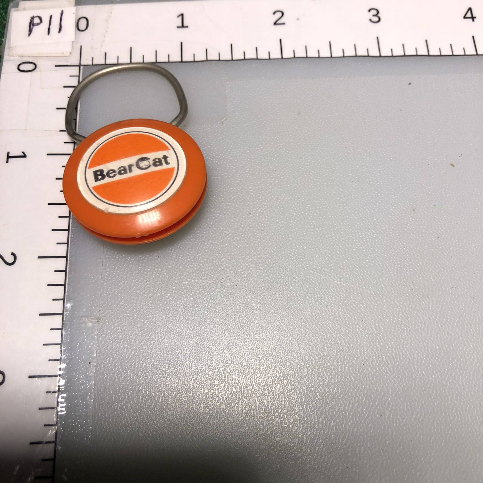 Hastings Nebraska Western Land Roller Co Bearcat Ag Farming Vintage Keychain