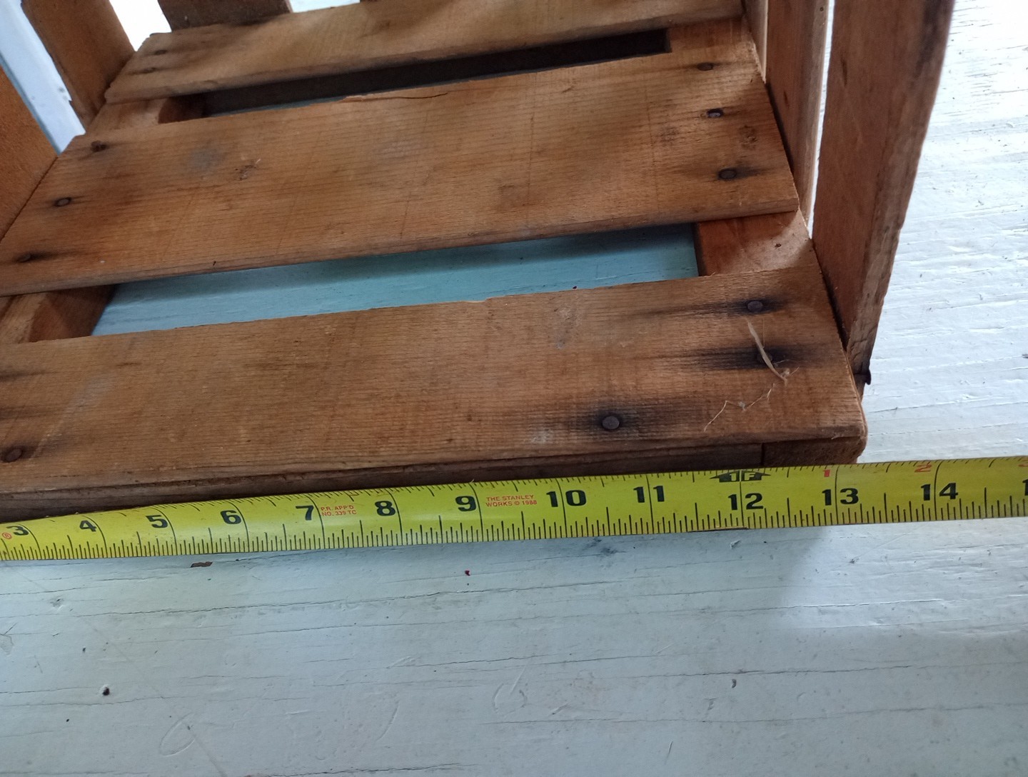 Vintage Wooden Crate – Pasque – Grower Packer Shipper – ZUMA ARIZONA 17x14x14&Prime;