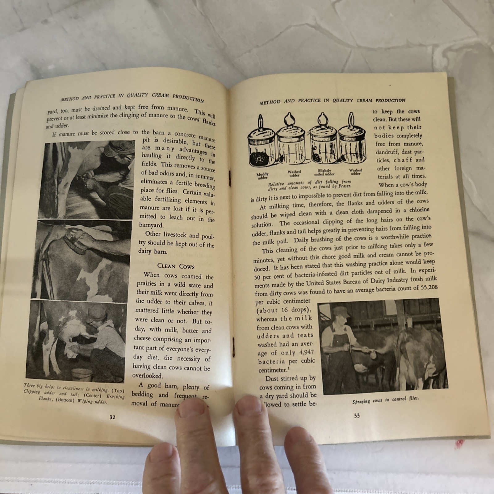 Method & Practice In Quality Cream Production America Butter Institute 1943 F