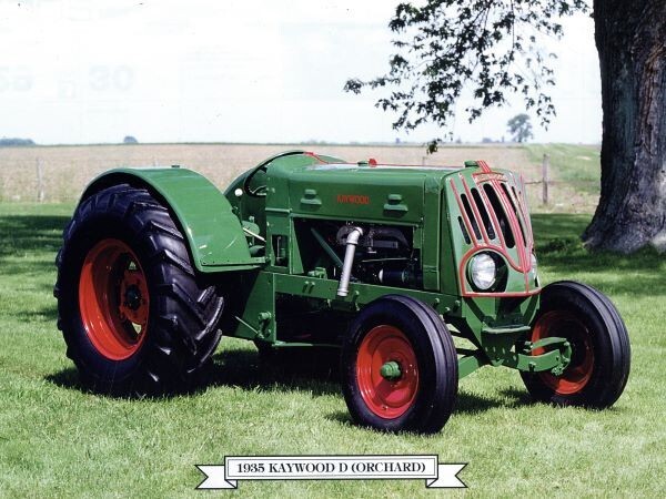 1935 Kaywood Model D Orchard Tractor NEW METAL SIGN: 12×16 Free Shipping