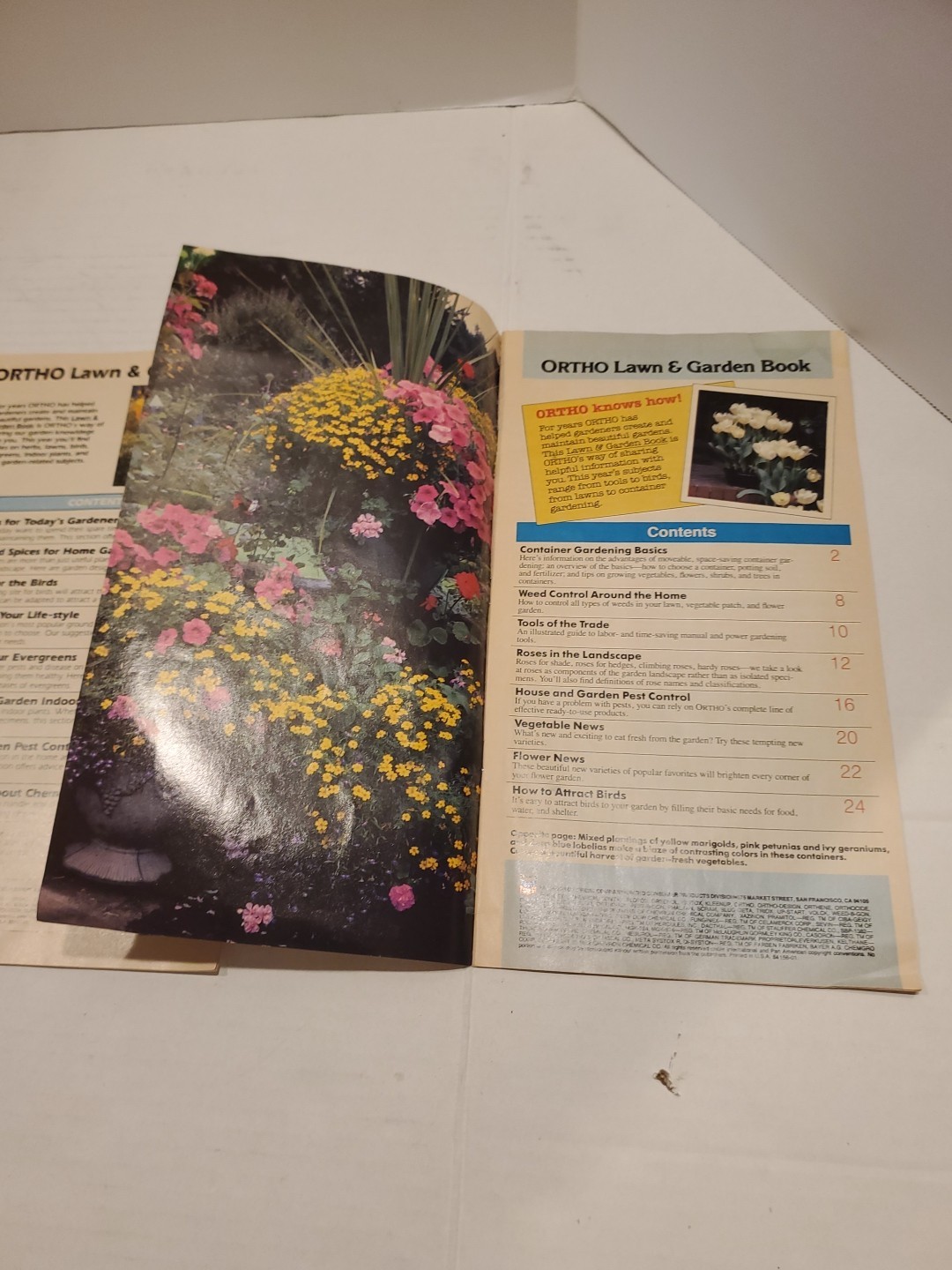 Vintage Chevron Ortho Lawn And Garden Books Lot 1982