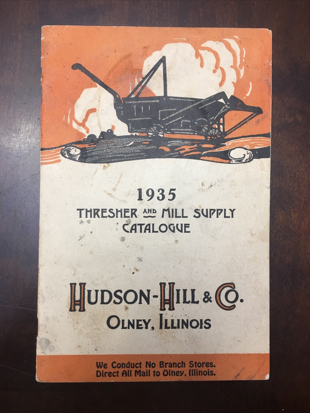 1935 Thresher and Mill Supply Catalogue Hudson-Hill & Co