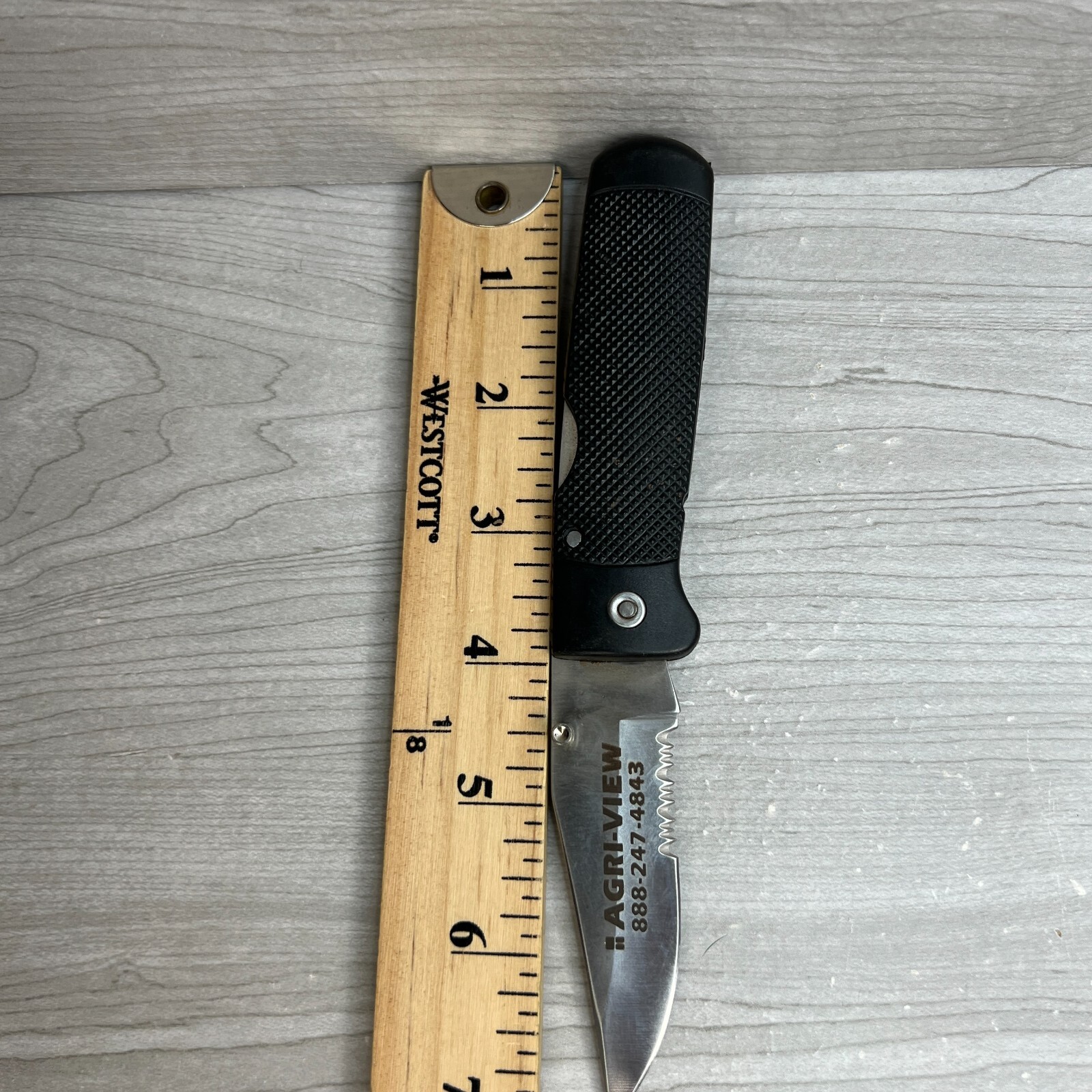 Folding Pocket Knife Promo Advertising Agri-View Madison WI Agricultural News