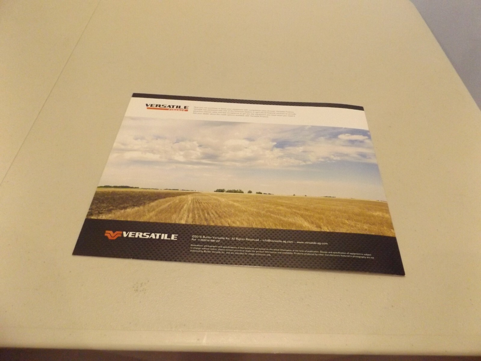 VERSATILE VERTICAL TILLAGE VIKING, LIT # 112020161000LM 2016
