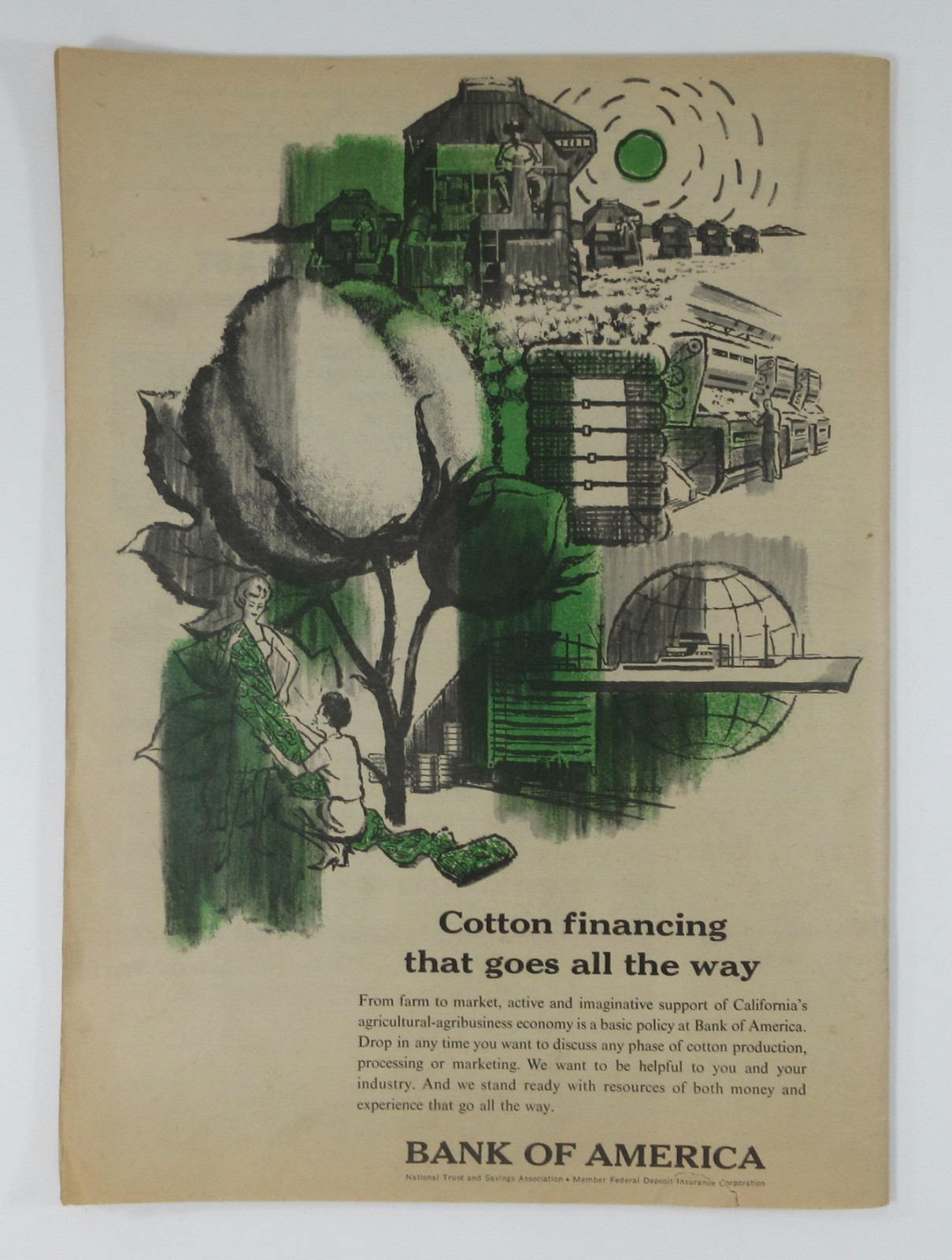 United Farm Workers Grape Boycott Caesar Chavez Farmer Magazine Delano CA 1966