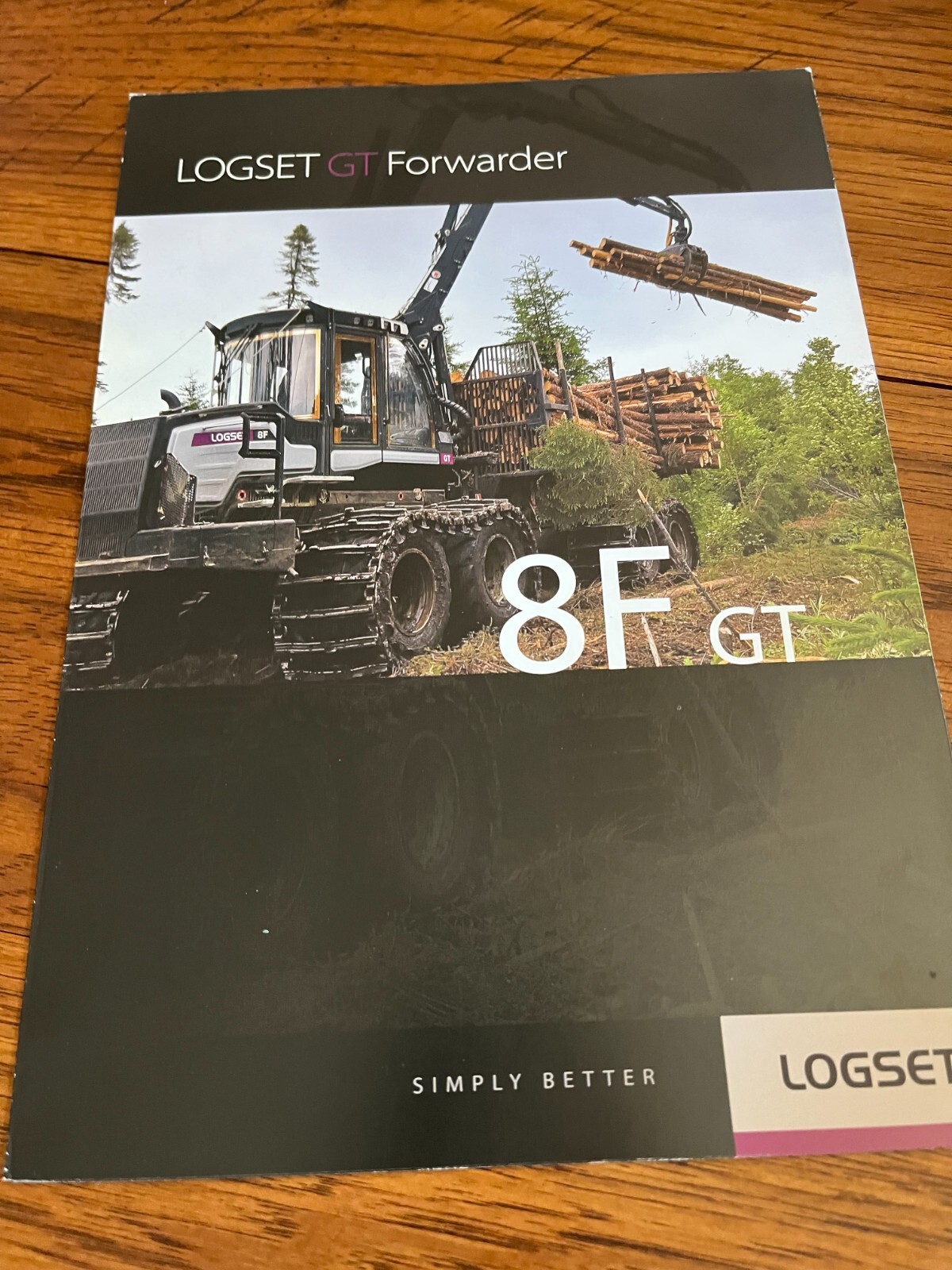 Logset 8F GT Forwarder Brochure FCCA