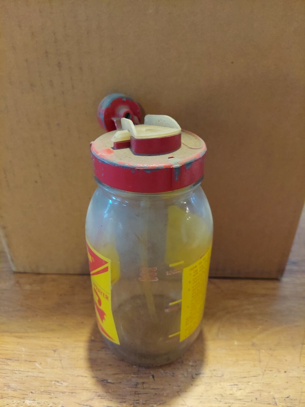 Vintage Bradson Gro-Gun Glass Lawn Sprayer Sprays Fertilizes The Easy Way