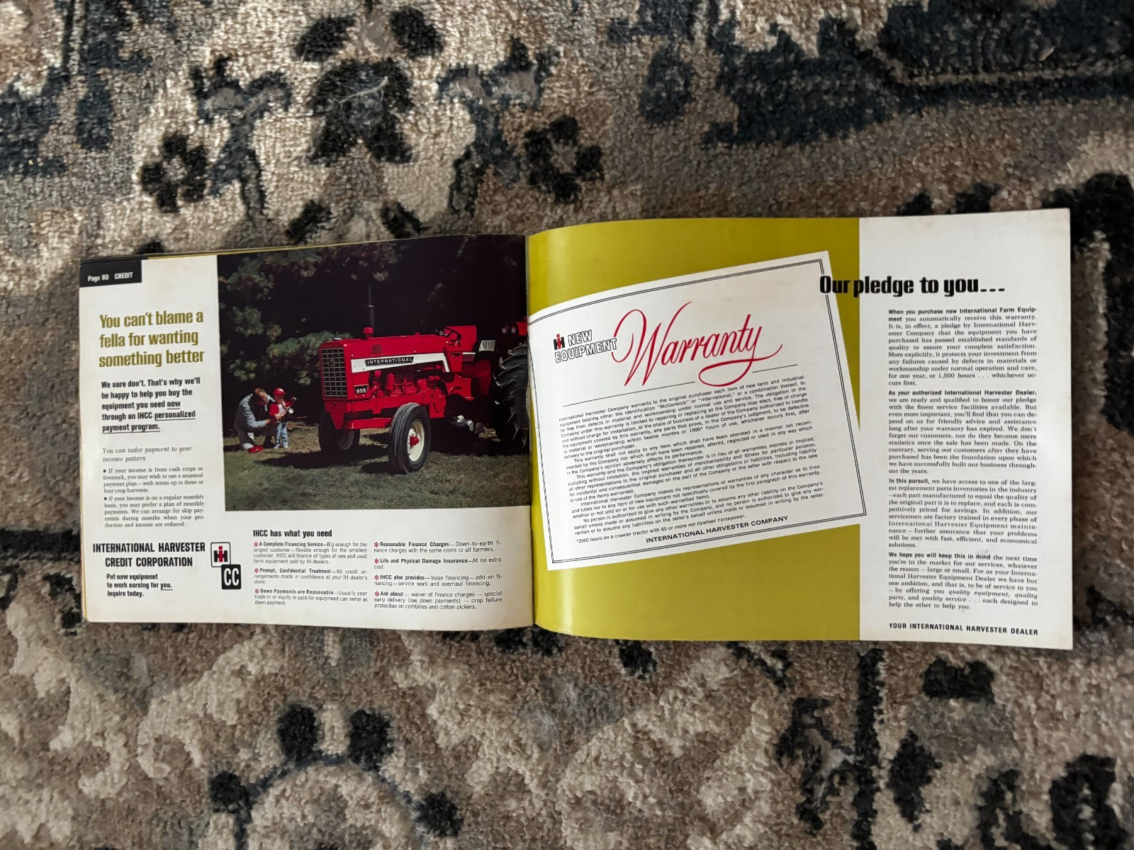 International Harvester Buyers Guide For Spring 1968 Brochure DCPA26