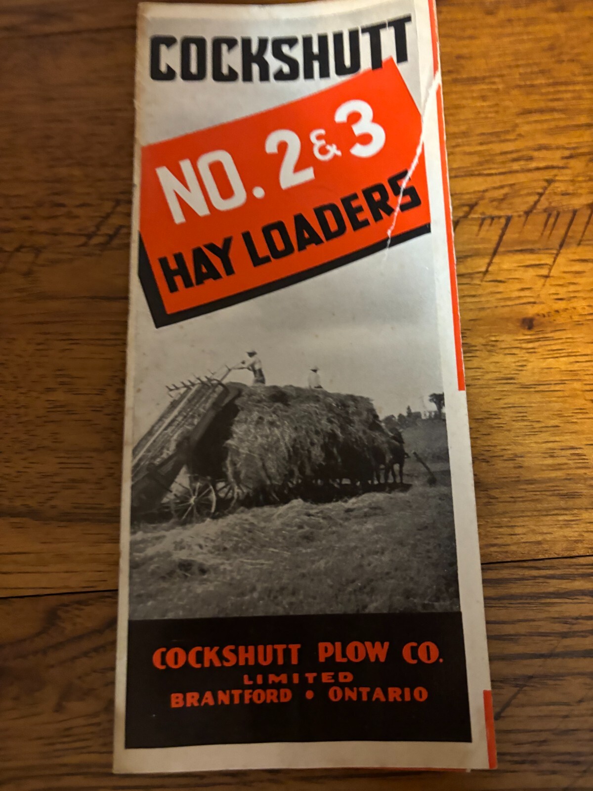 Cockshutt No. 2 & 3 hay Loader Brochure FCCA