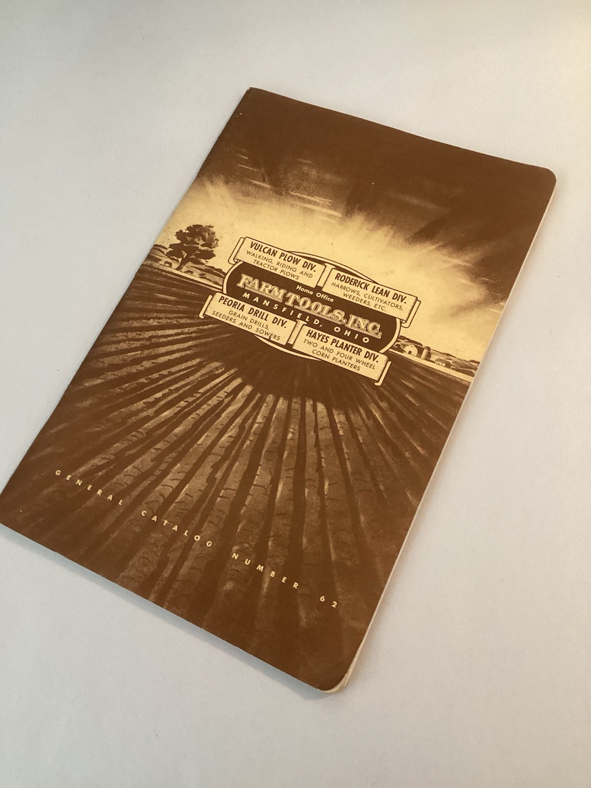 1940’s FARM TOOLS INCORPORATED TRADE CATALOG Farm Equipment MANSFIELD OH Vintage