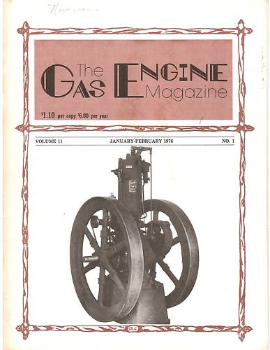 1976 GAS ENGINE MAGAZINE – Rumely Oilpull tractor