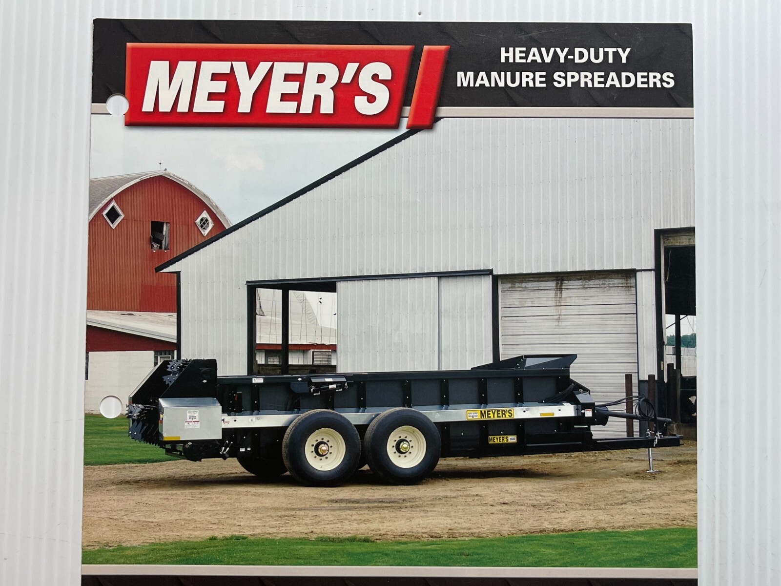 Meyer&rsquo;s Heavy Duty Manure Spreaders – Sales Brochure *Original Dated 2010*