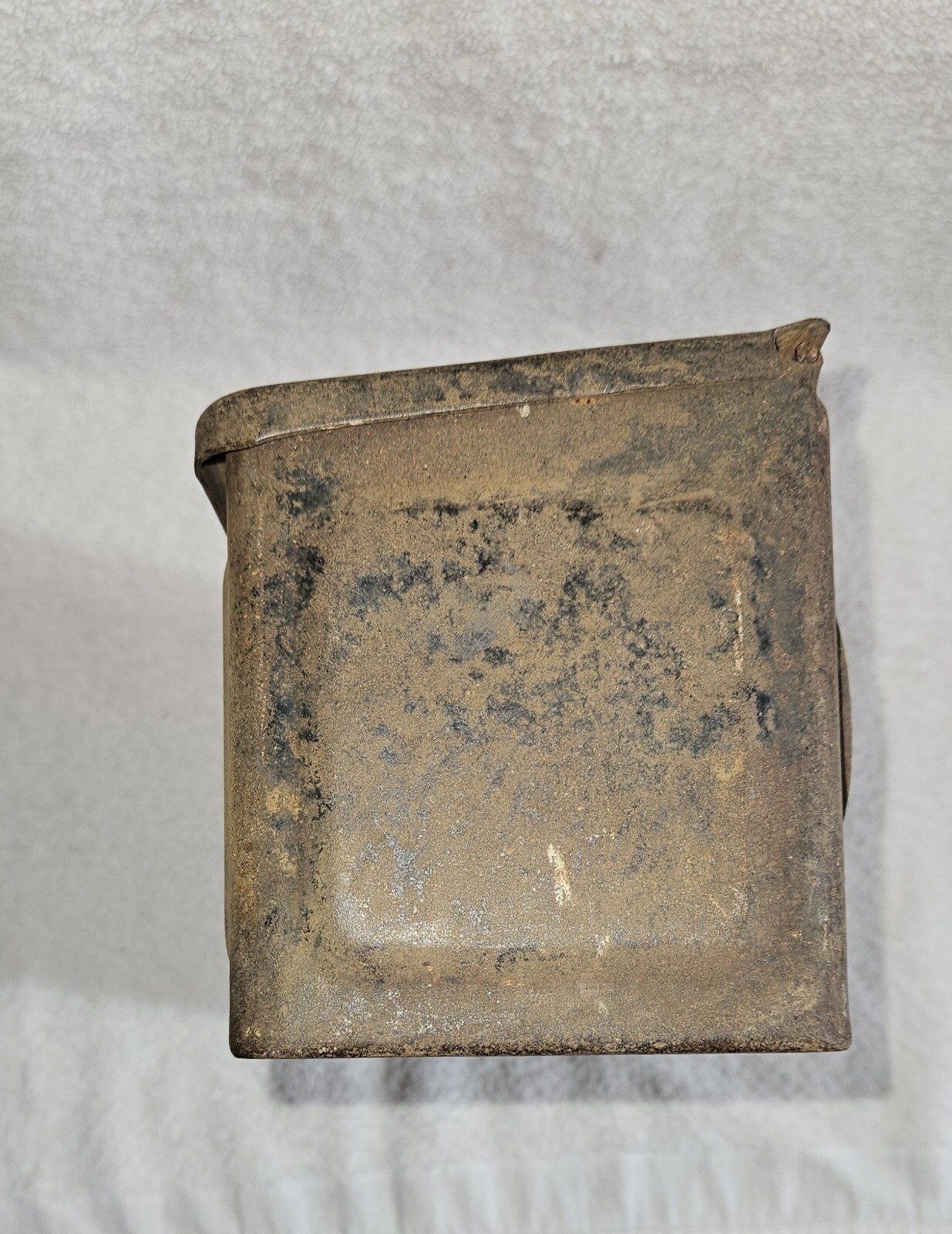 Vintage Fordson Tractor Tool Utility Box Embossed Lid Locking Clasp Early 1900&rsquo;s