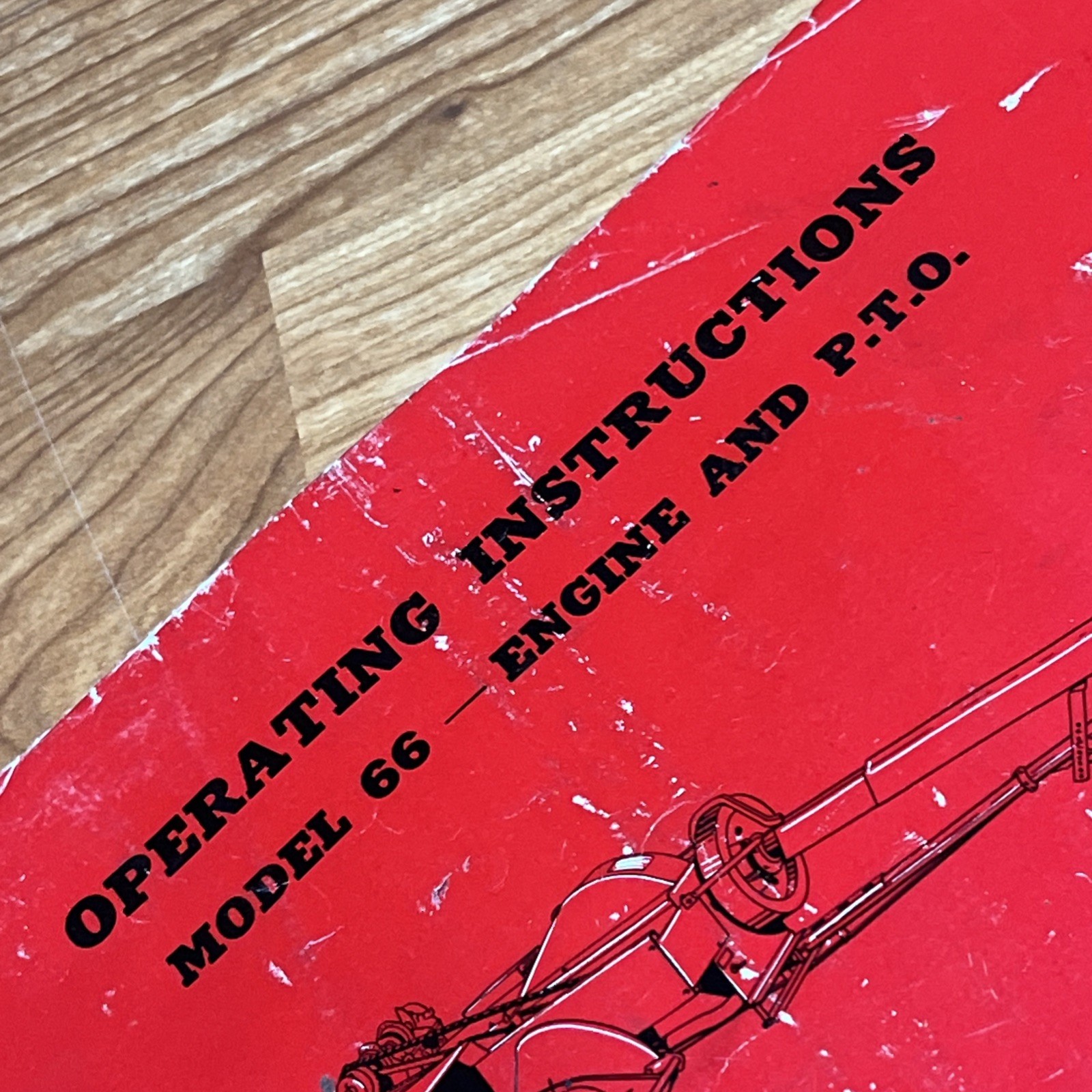 Model 66 New Holland Baler Operating Instructions Manual PTO & Engine