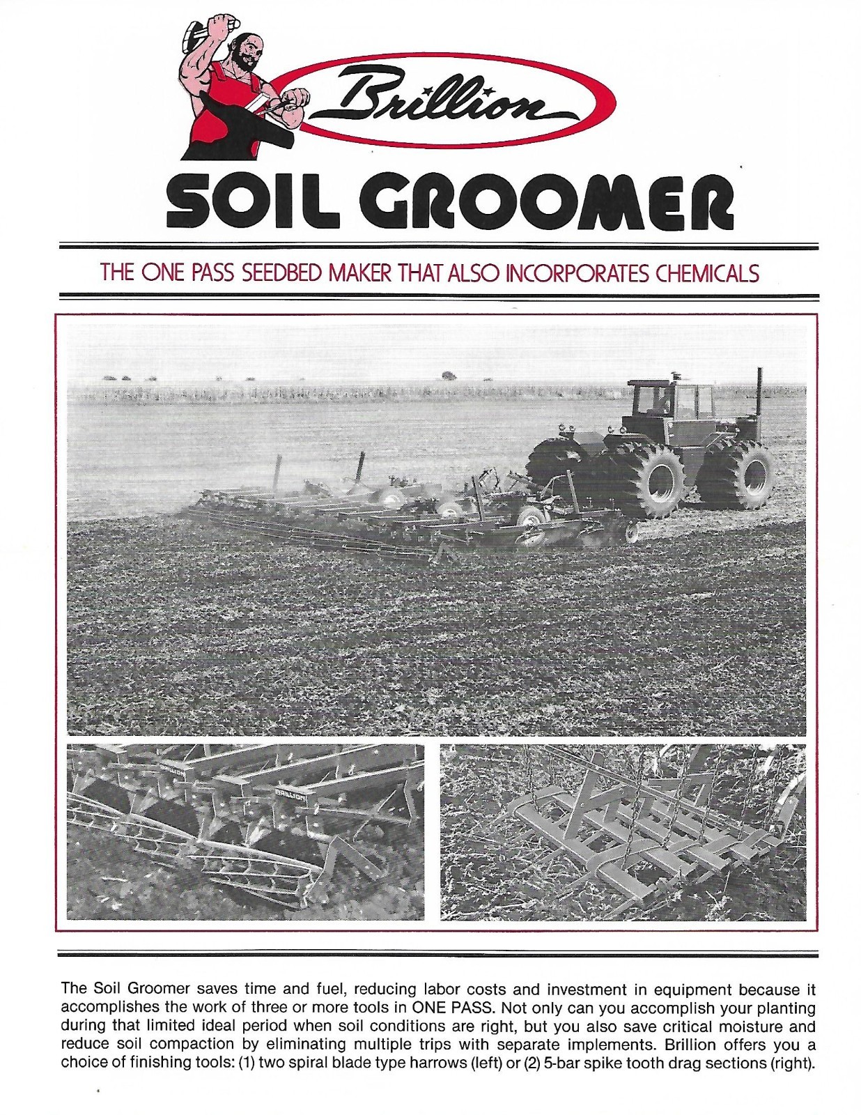 Farm Implement Data Sheet – Brillion – Soil Groomer – Brochure (F9541)