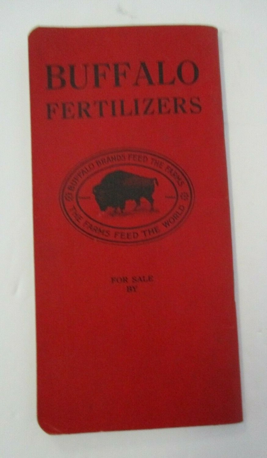 BUFFALO FERTILIZERS Advertising Memo Booklet, 1916-1917