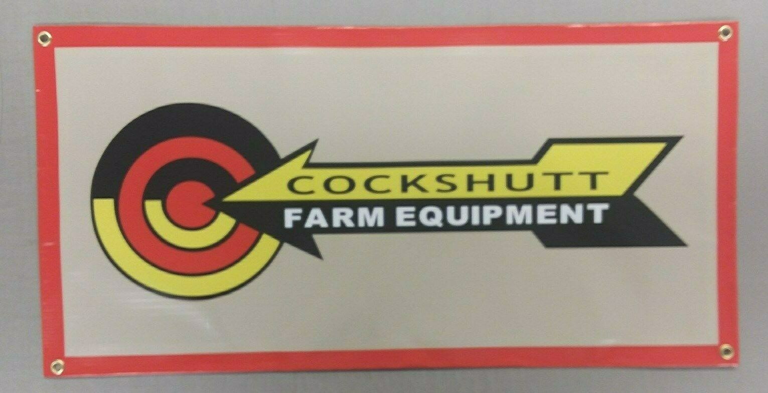COCKSHUTT TRACTOR BANNER- 24&Prime; X 12&Prime;