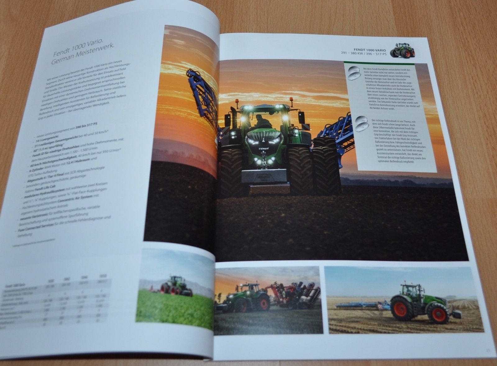 Fendt Model Range Tractor Brochure Prospekt 76 pages