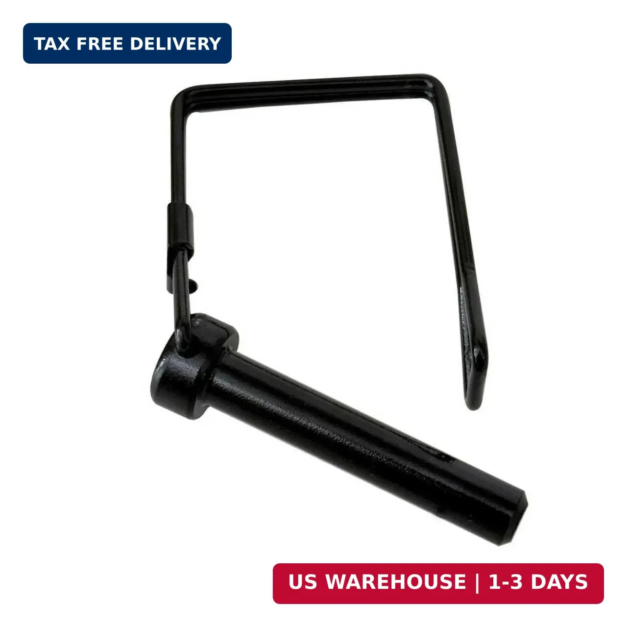 4 Pack 5/16×1-3/4Trailer Hitch Pin Black Heavy Duty Towing Coupler Pin Quick Rel
