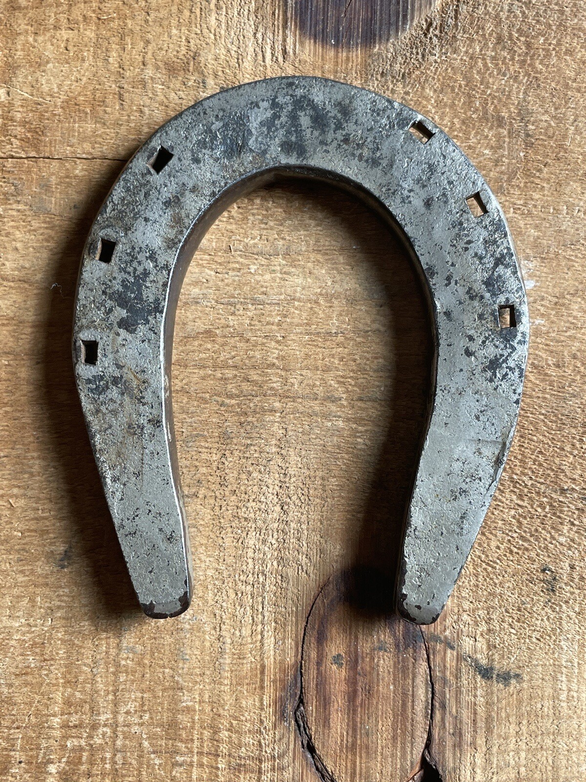 Antique J Munz Farm Implement Co. Advertising Horse Shoe Paperweight Home Decor