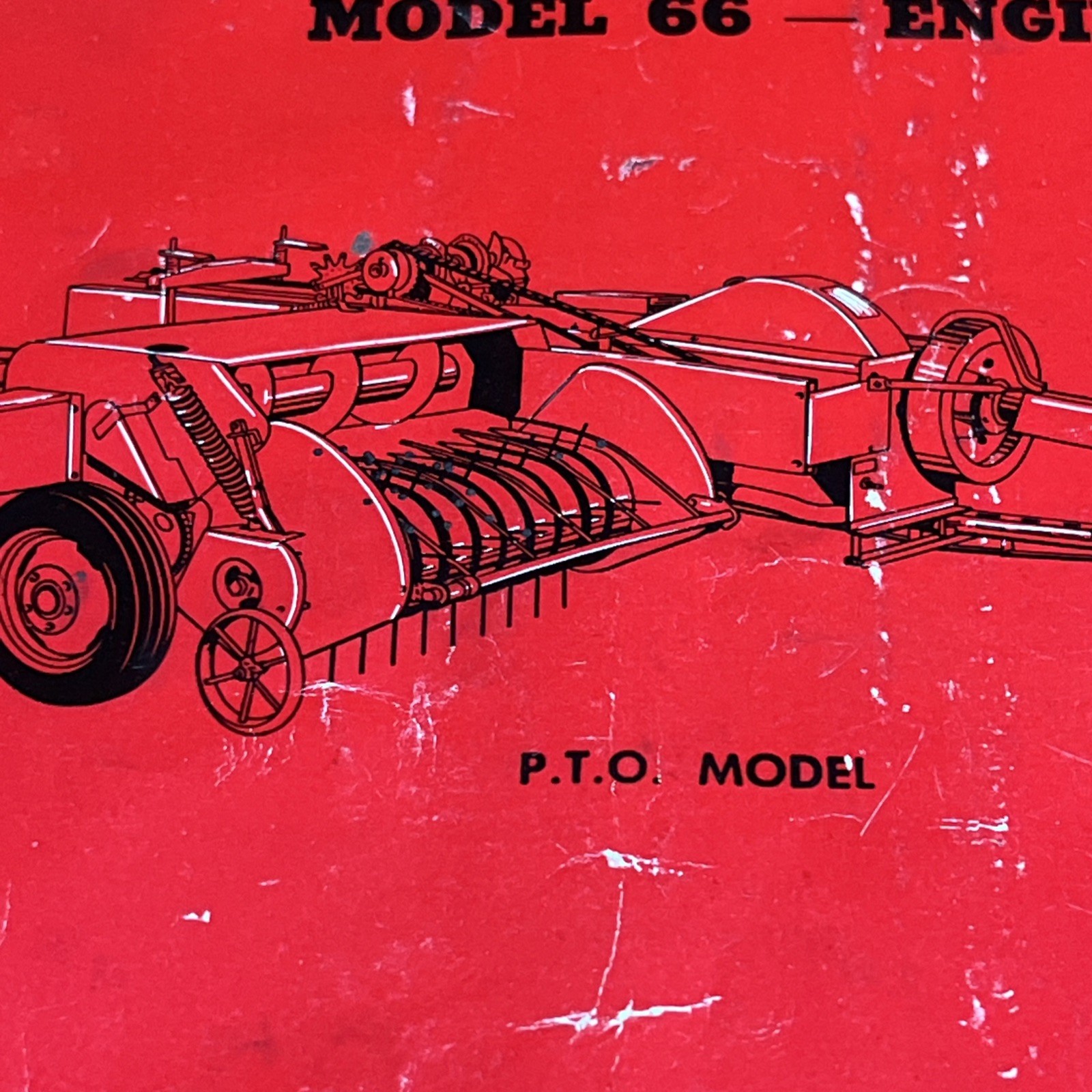 Model 66 New Holland Baler Operating Instructions Manual PTO & Engine