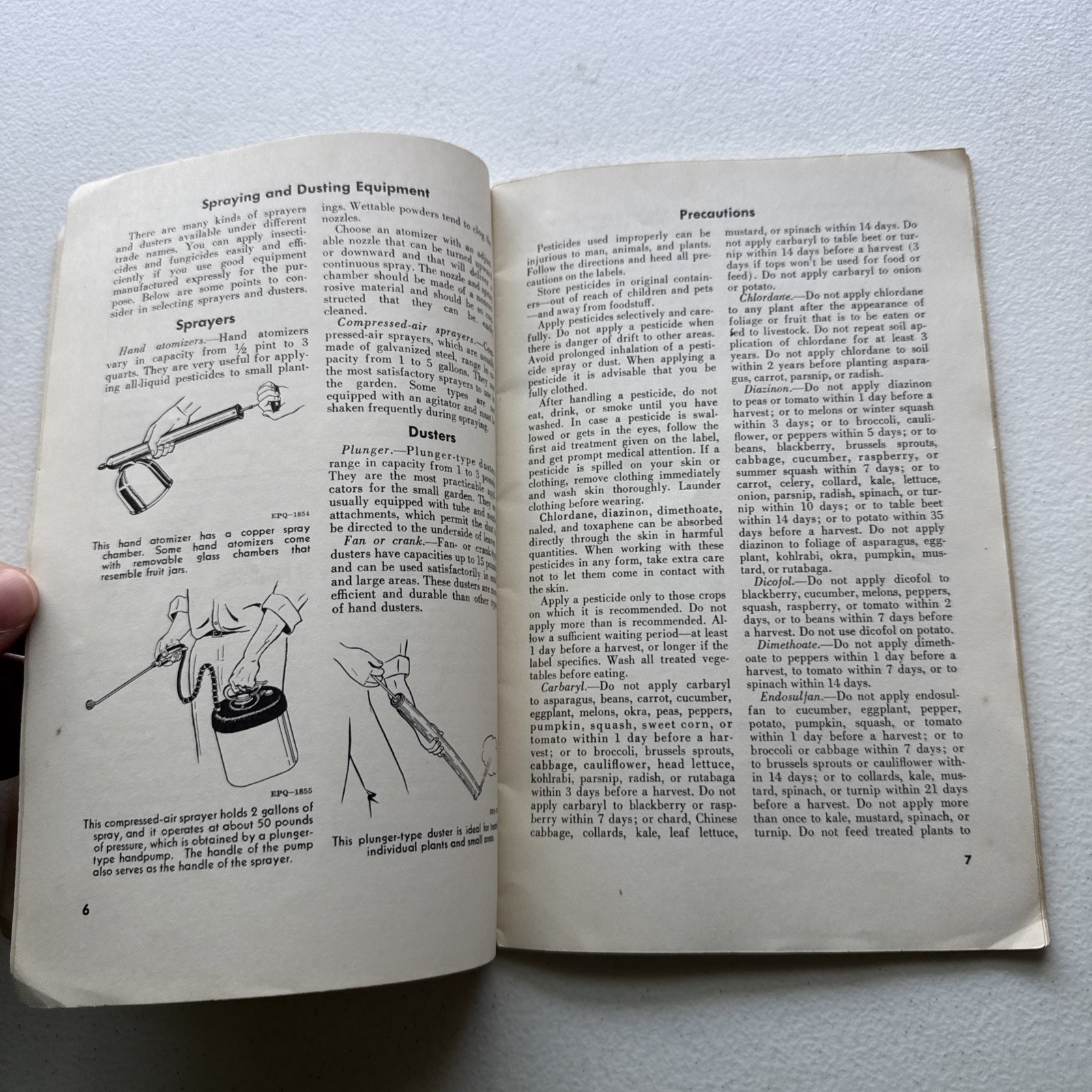 Insects and Diseases of Vegetables in the Home Garden USDA Bulletin No. 46