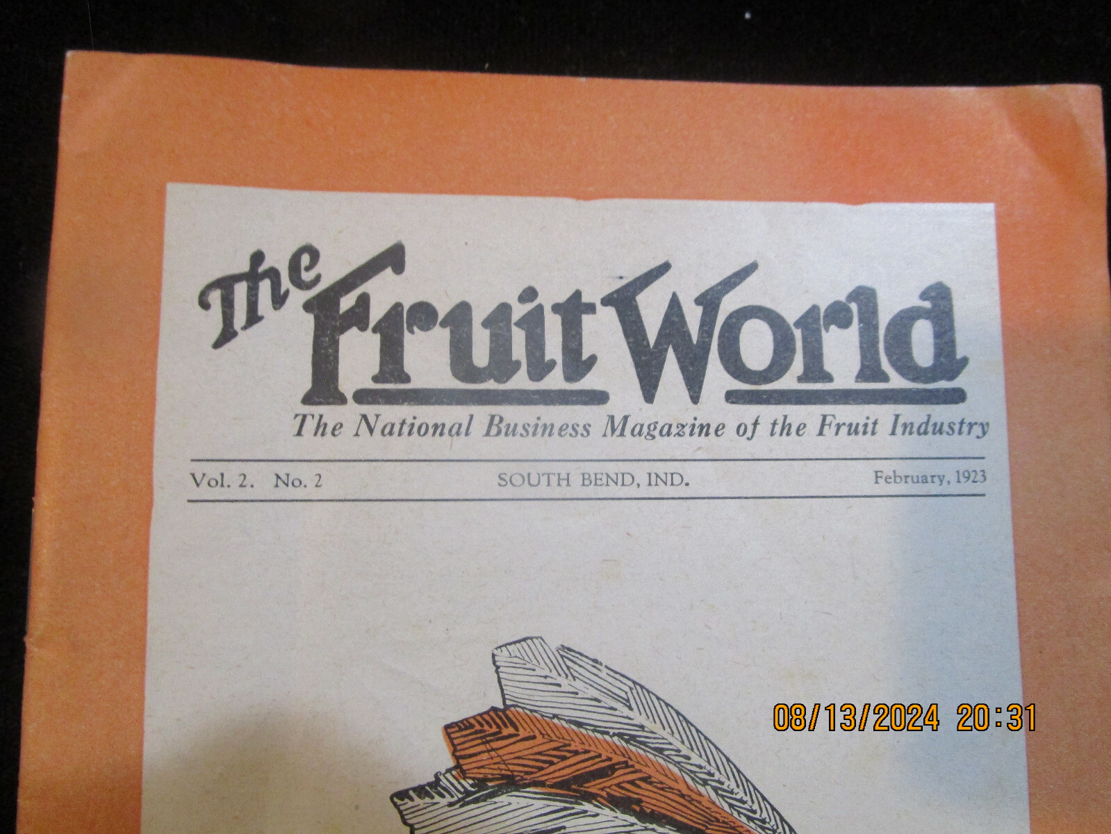 FRUIT FARMING Advertising Pamphlet 1923 CHIEF PO-KA-GON Brand Old tractors Vtg