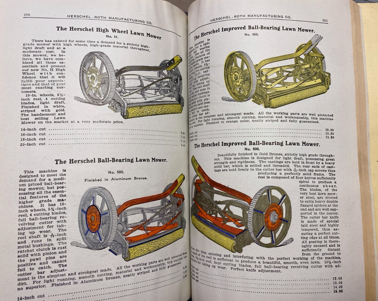 Rare 1914 Herschel-Roth Manufacturing Co. Catalog No. 1 Farm Implements Supplies