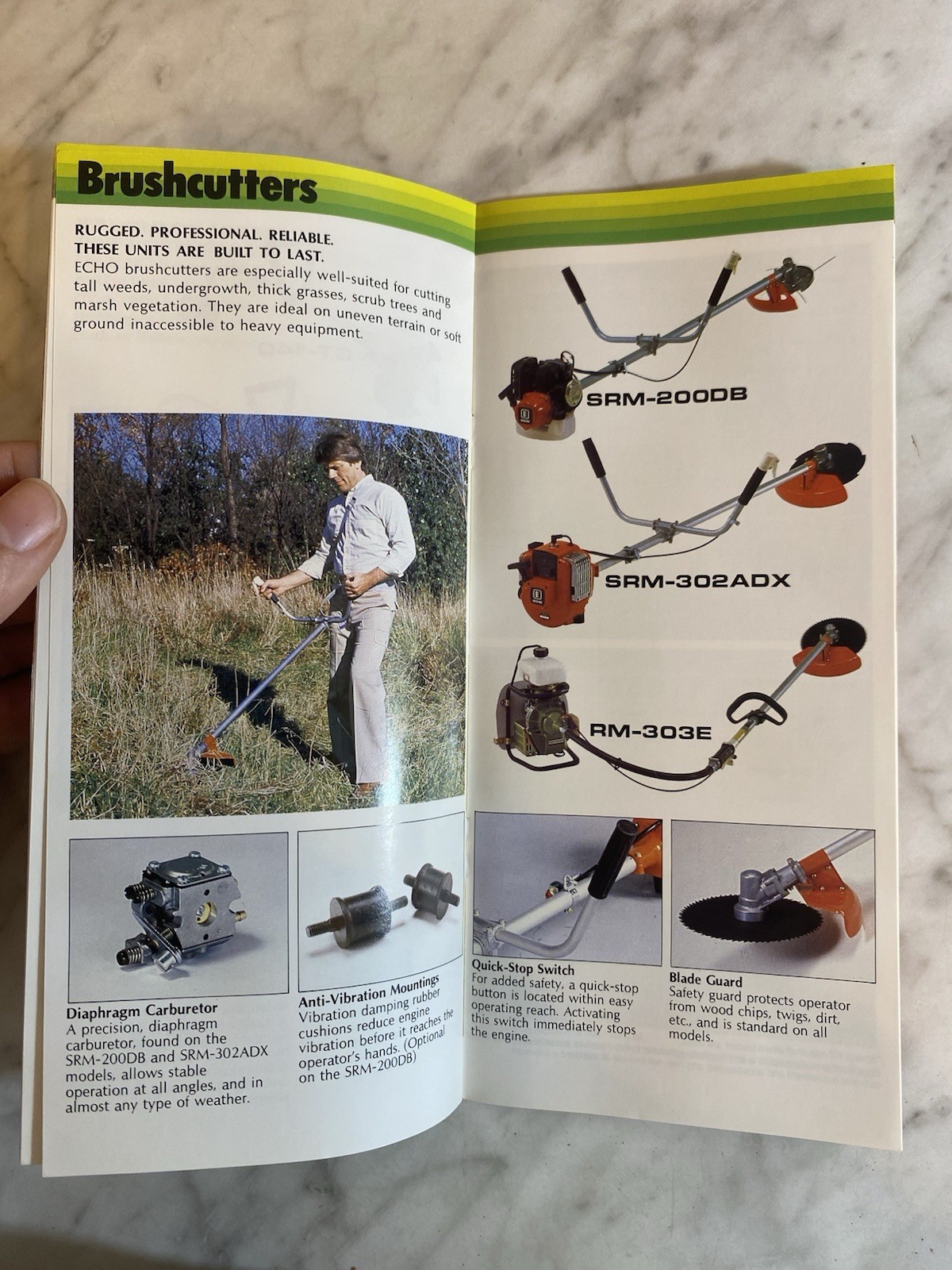Vintage ECHO Outdoor Power Equipment Catalog 1970s