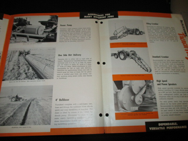 Heavy-Duty Blackhawk Trench Hog Advertising Brochure