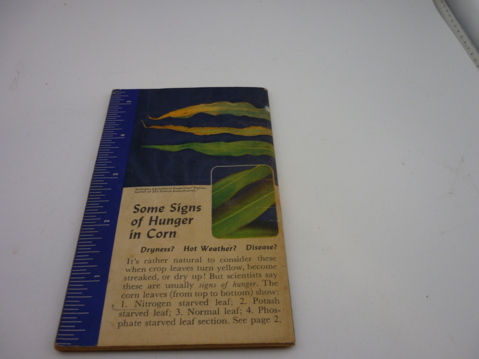 1955 Swift&rsquo;s Red Steer Memo Book Farm Advertising Fertilizer Calendar