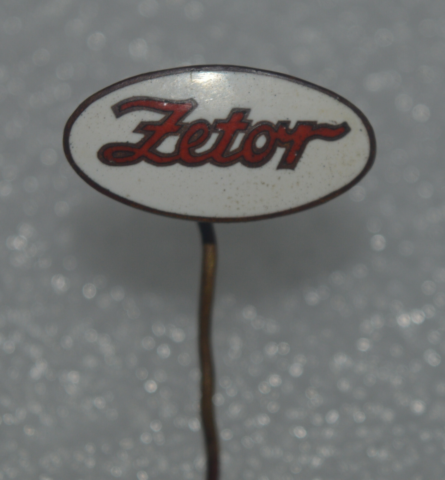 ZETOR Czechoslovakia Tractor Traktor vintage enamel pin badge Anstecknadel
