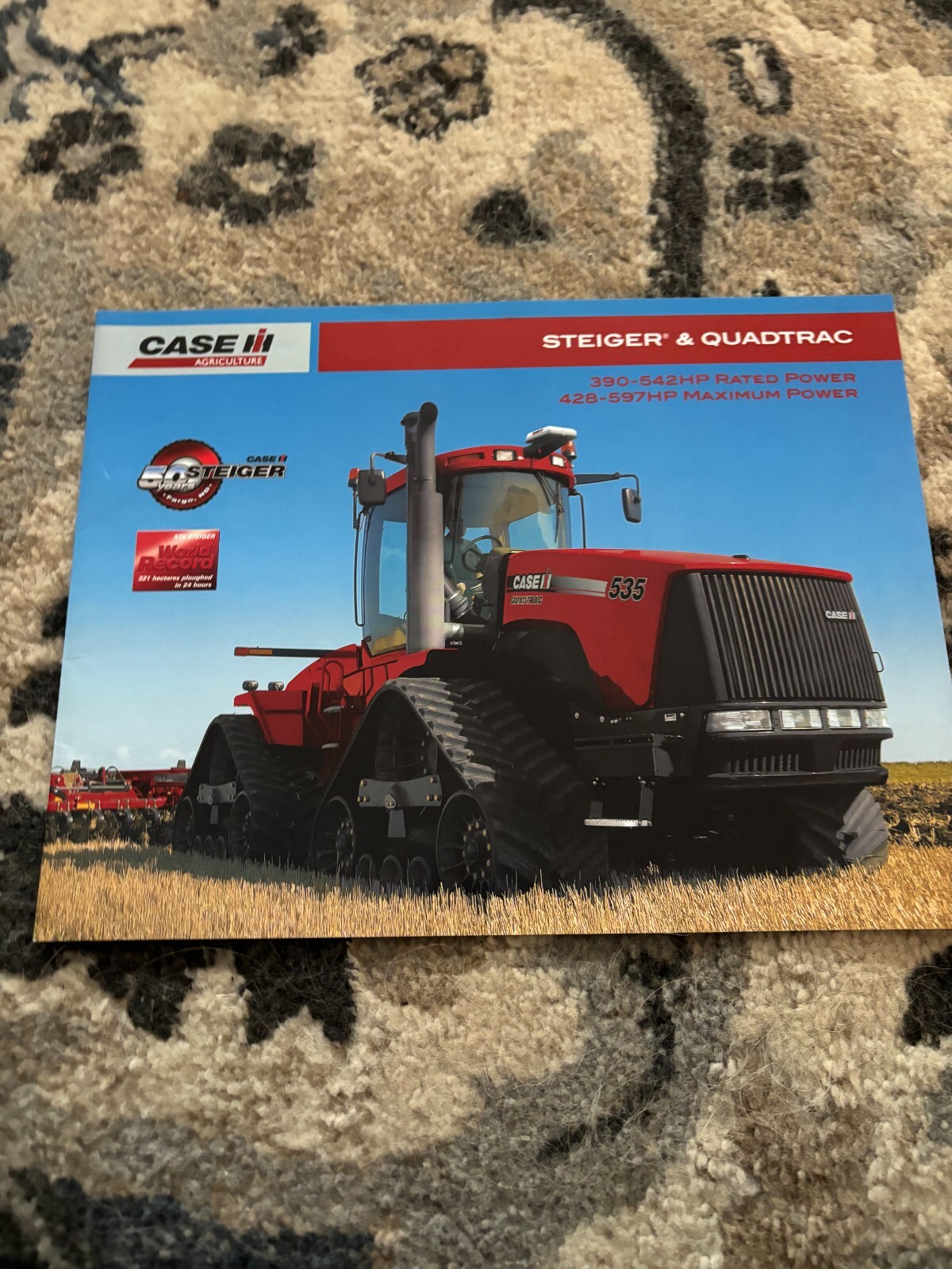 Case International Steiger & Quadtrac Tractors For 2008 Brochure FCCA25
