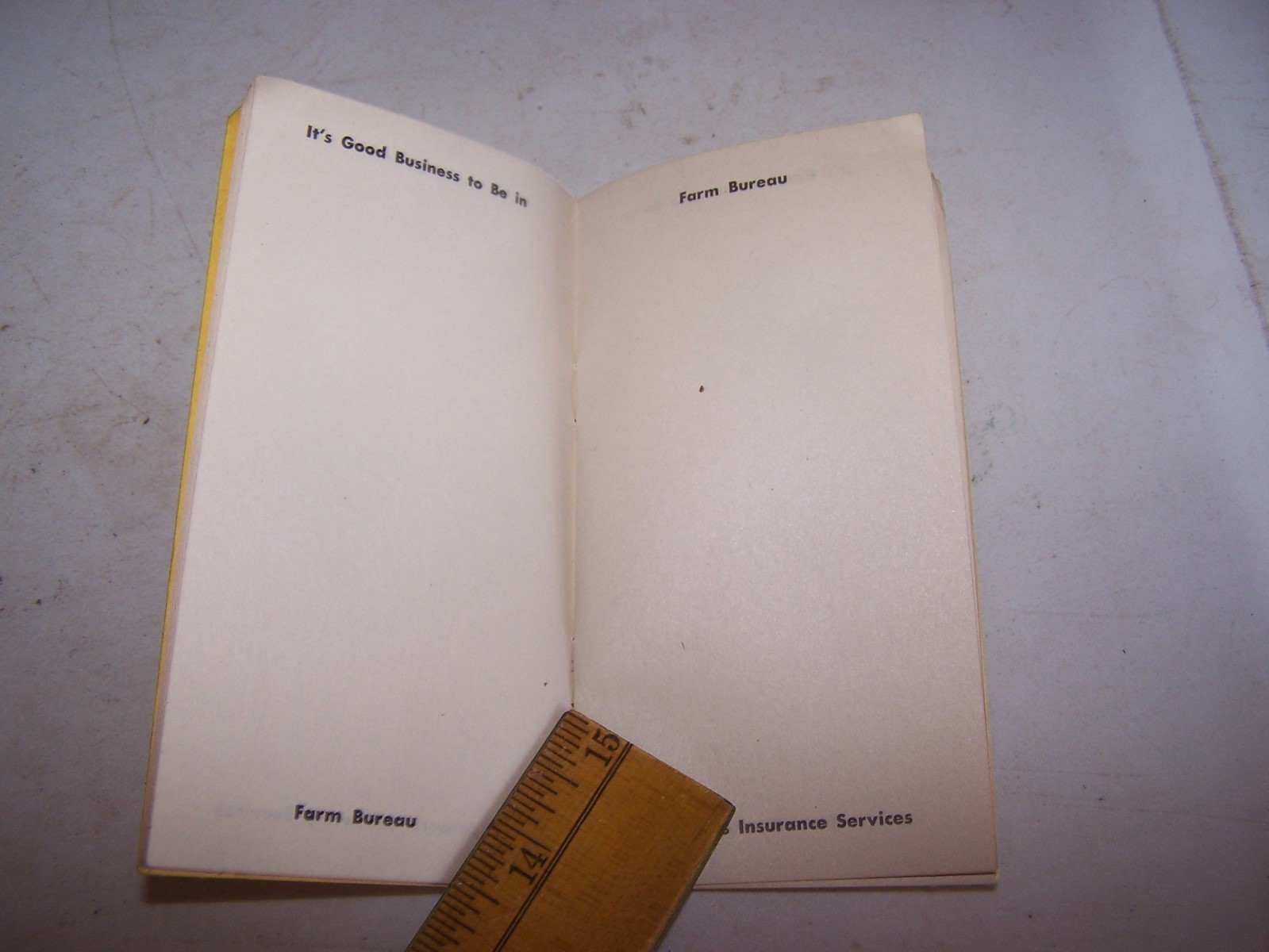 1949-1950 INDIANA FARM BUREAU Pocket Notebook INDIANAPOLIS INDIANA Collie Cover