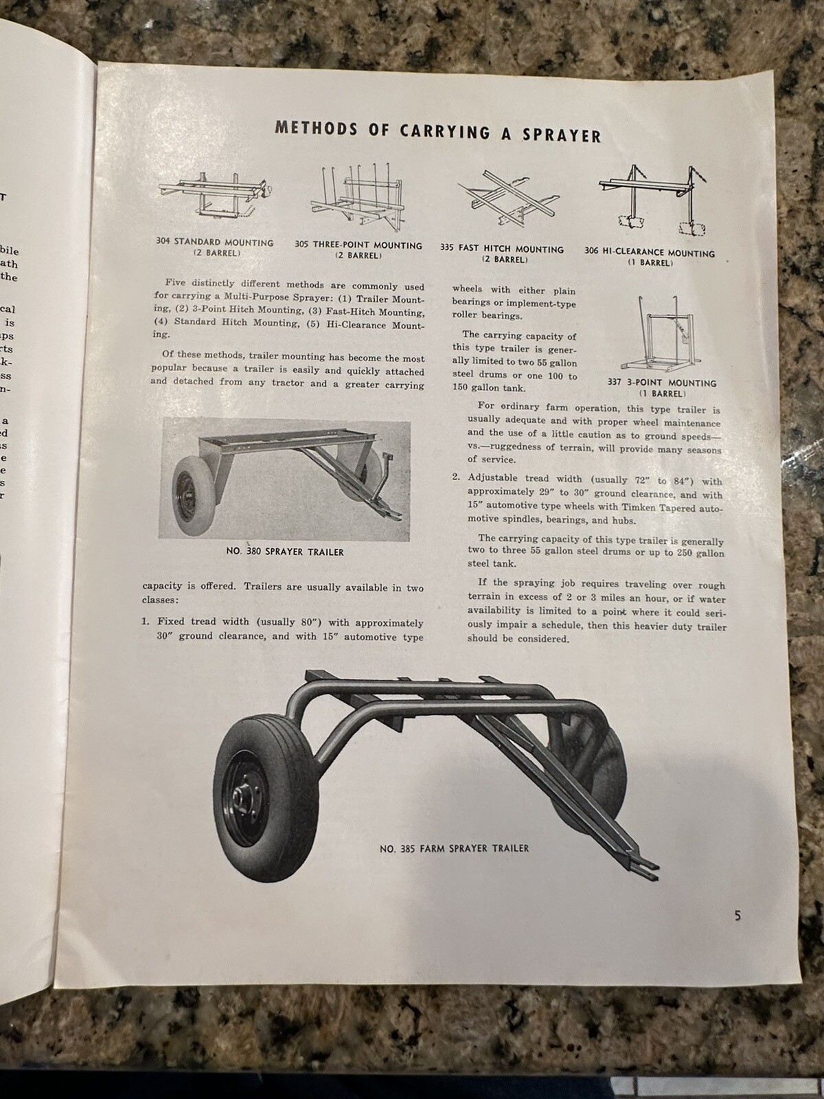 John Bean Speed Sprayer catalog 1961 (23J)