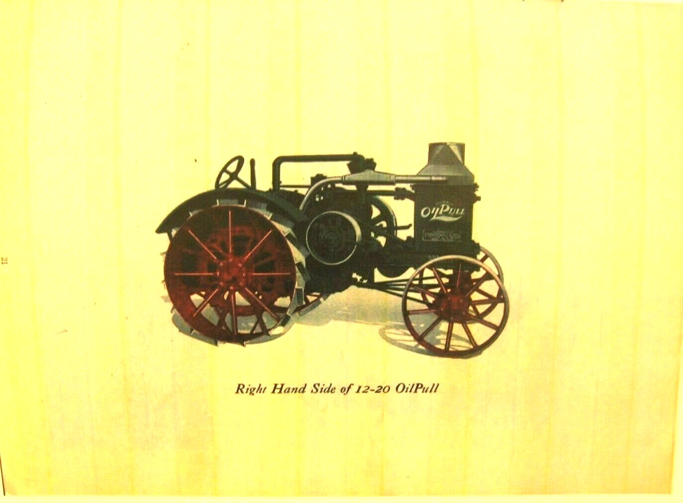 Vintage Advance- Rumely OIL PULL Farm Tractors Sales Catalogue All Models