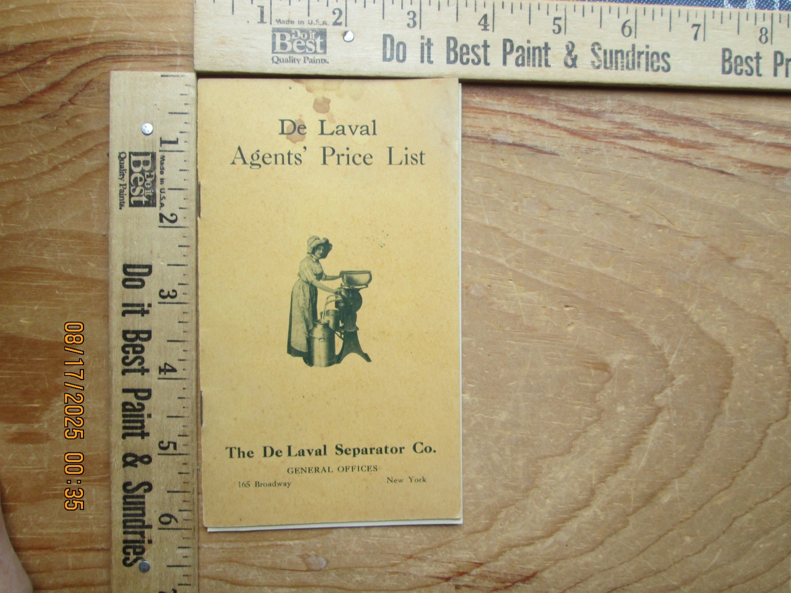 De laval Agents price list cream separator