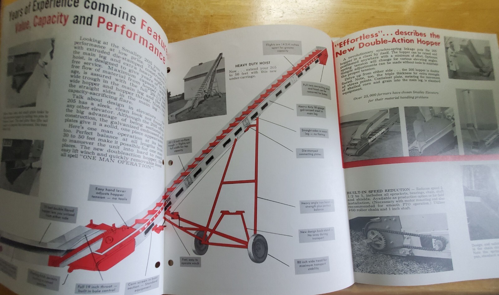 3 Smalley Brochure Pamphlet Bale Handling Systems 205 Vertical Elevator Specs