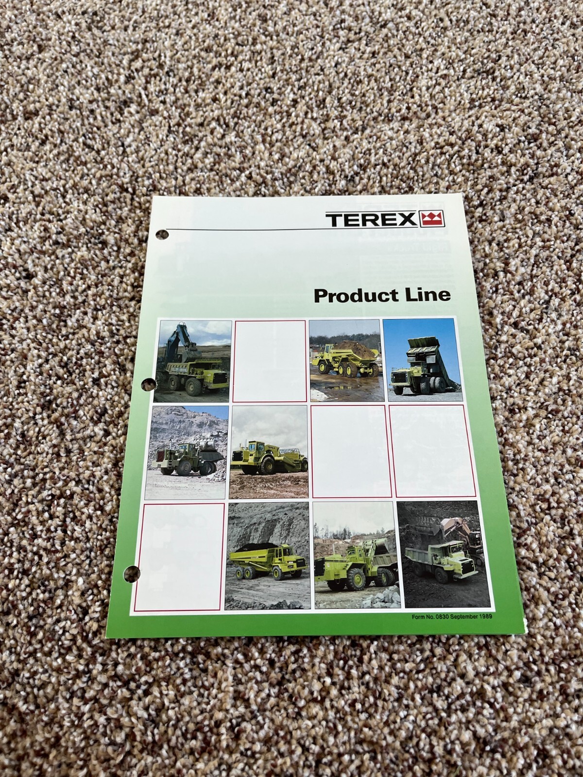 Terex Product Line For Europe Brochure FCCA