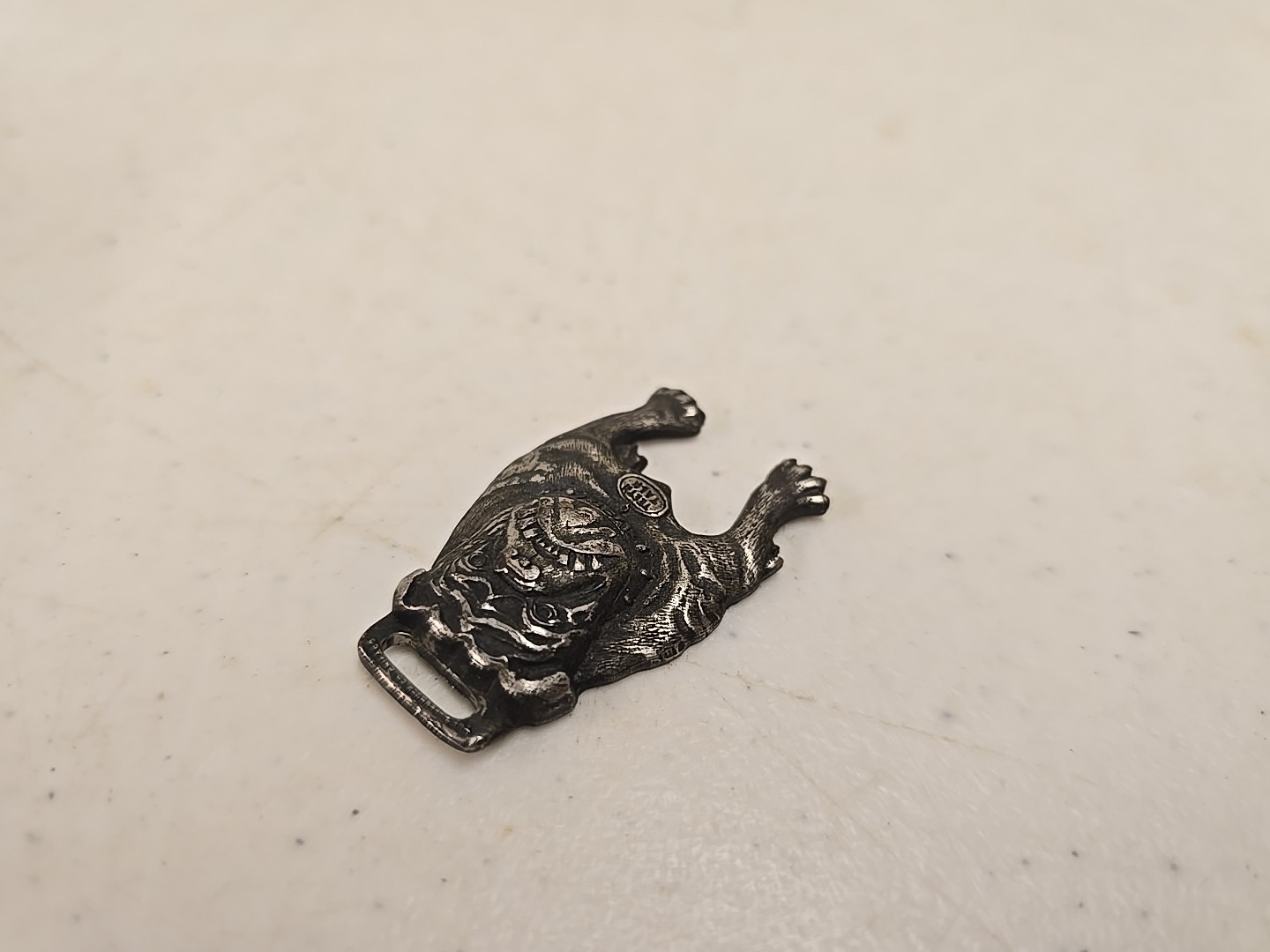 Antique Avery MFG Co Peoria IL Bulldog Line Motor Farming Advertising Watch Fob