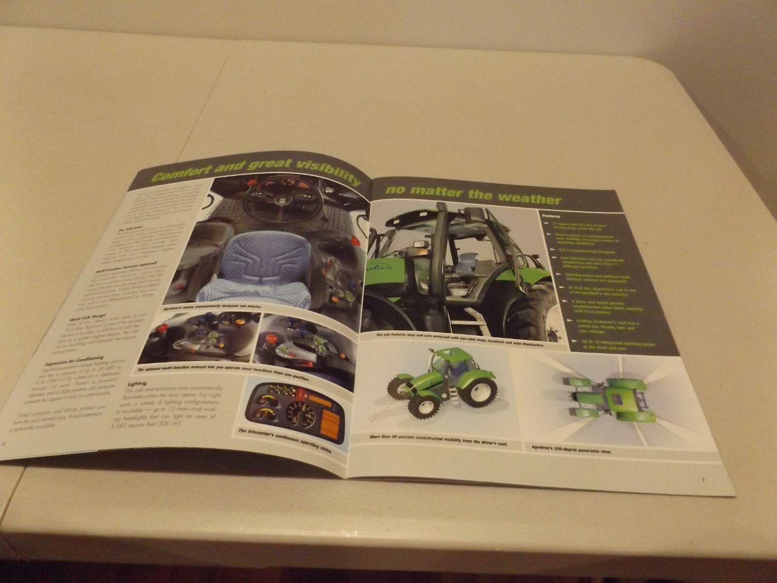 DEUTZ FAHR AGCOTRON 120-165.7, LIT # AGCOTRON120-165.7 BR02 (10-05)