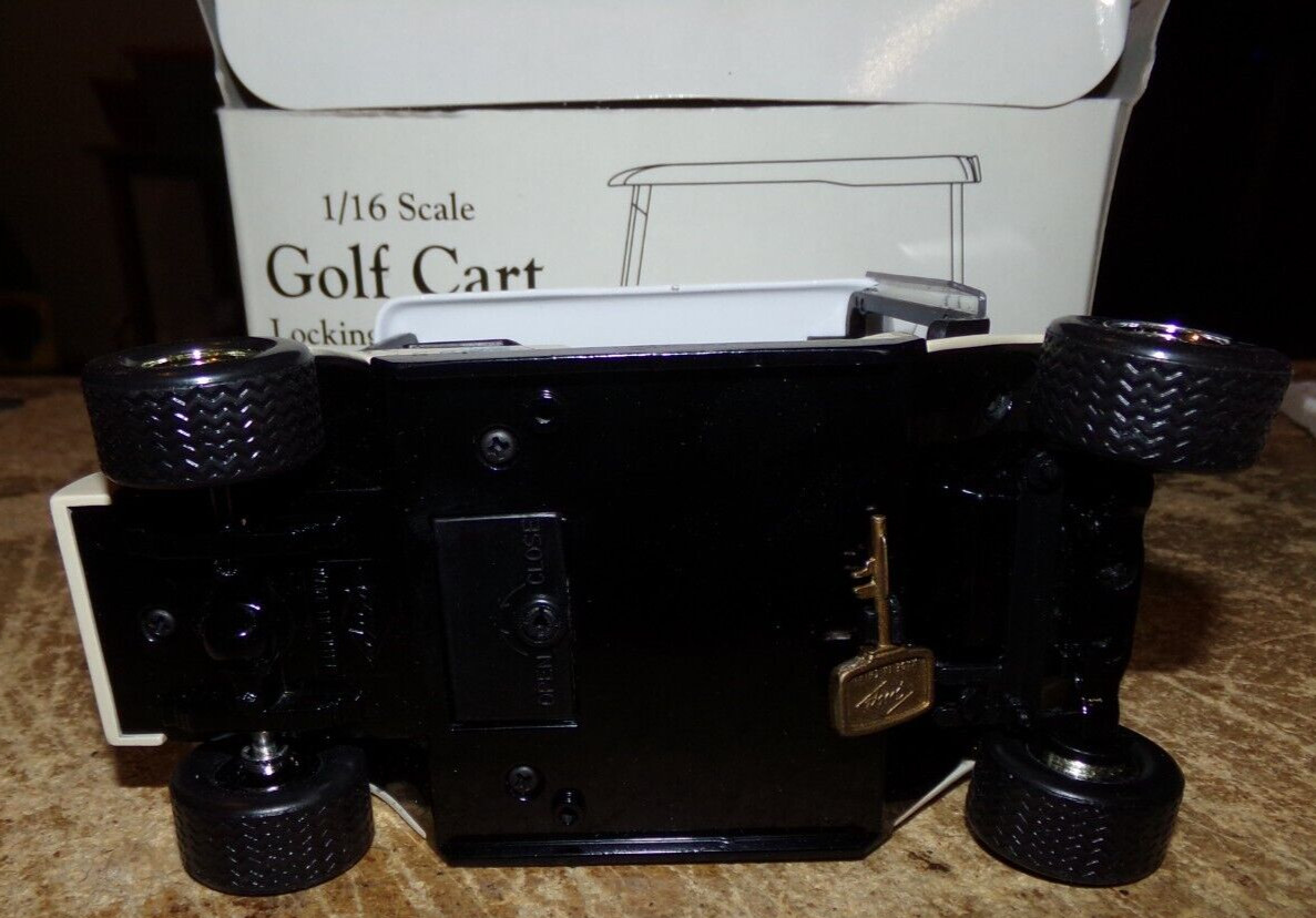 1/16 2004 speccast boone county fair belvidere,il. golf cart bank in the box new