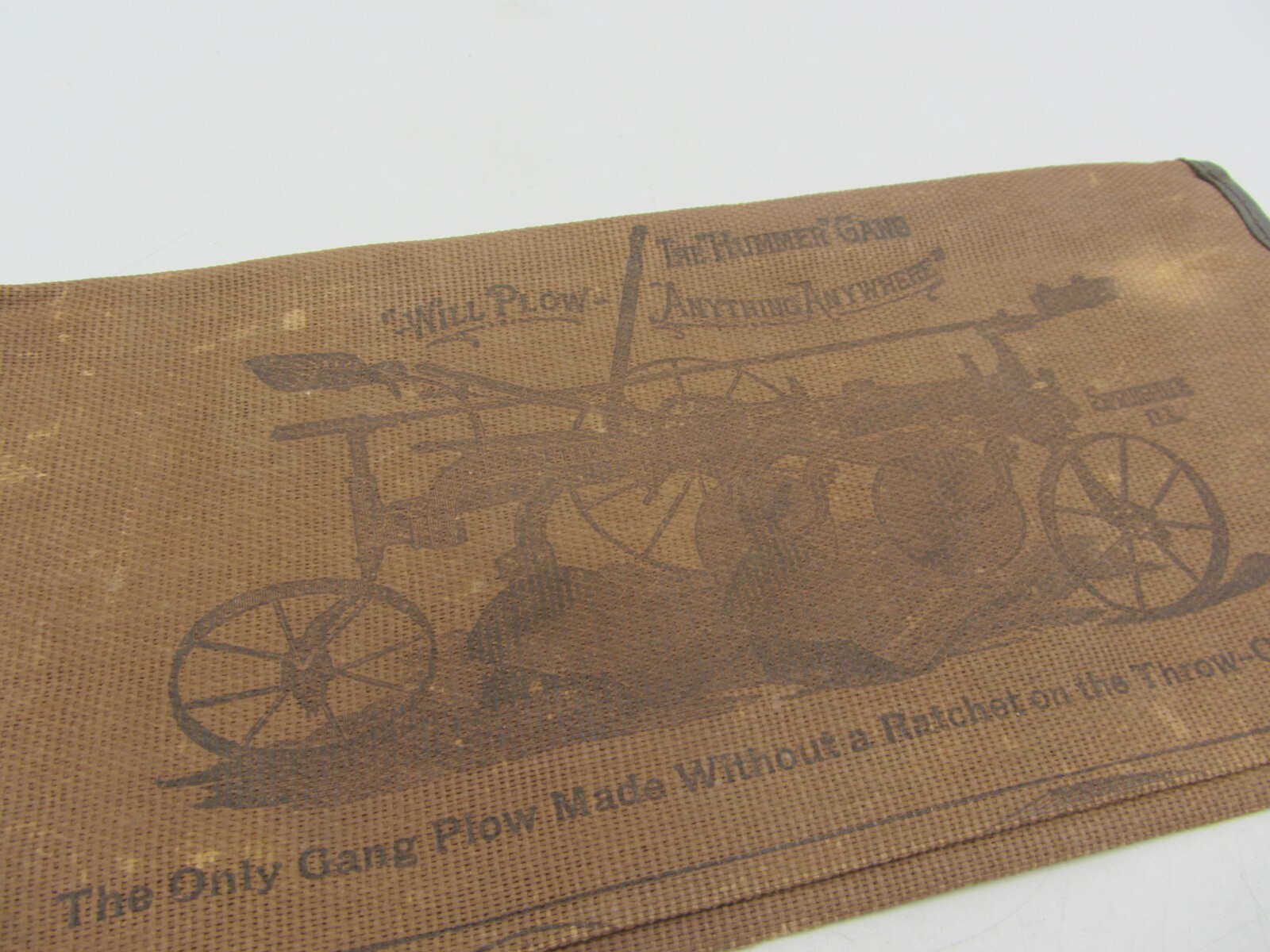Vintage 1899 The Hummer Plow Folder Calendar Sattley Manufacturing Illinois